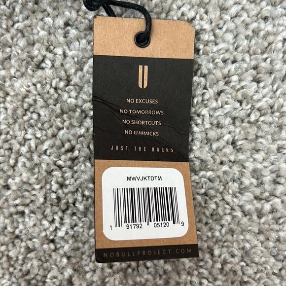 NOBULL zip jacket size medium bluish gray - Picture 2 of 2